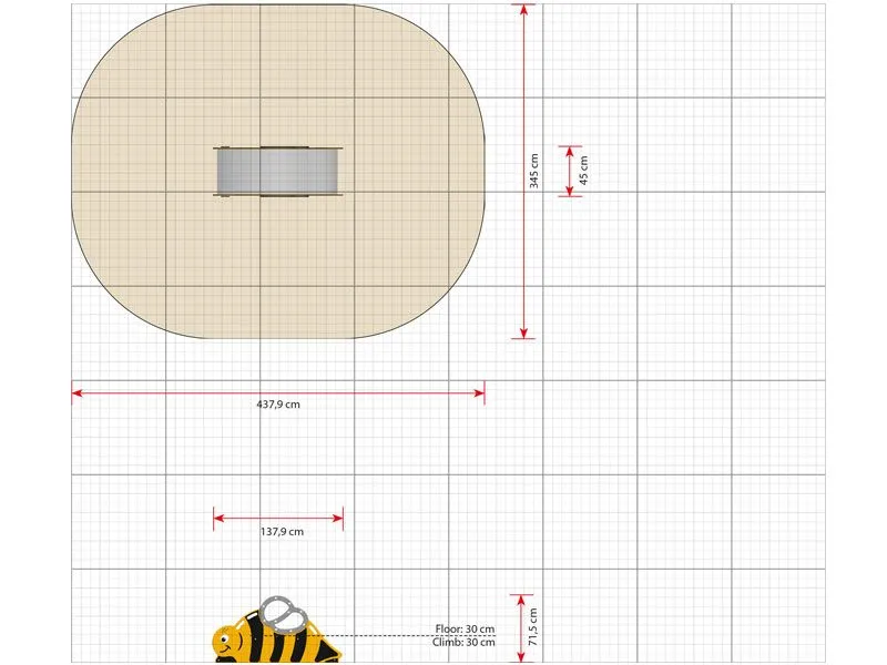 Crawling bridge bee buzzing dimensions Crawling bridge bee buzzing dimensions